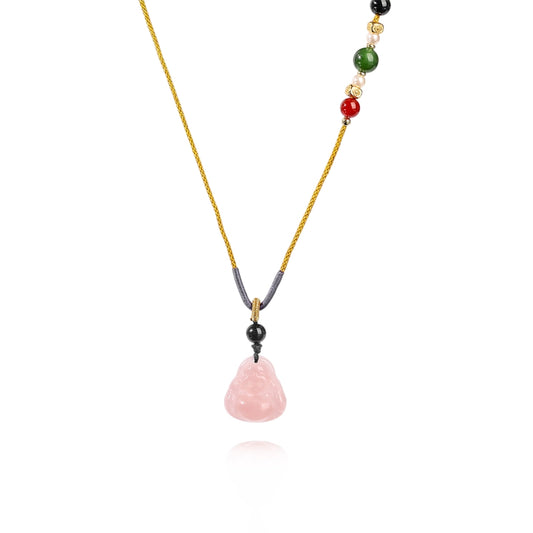 Empath Laughing Buddha Necklace