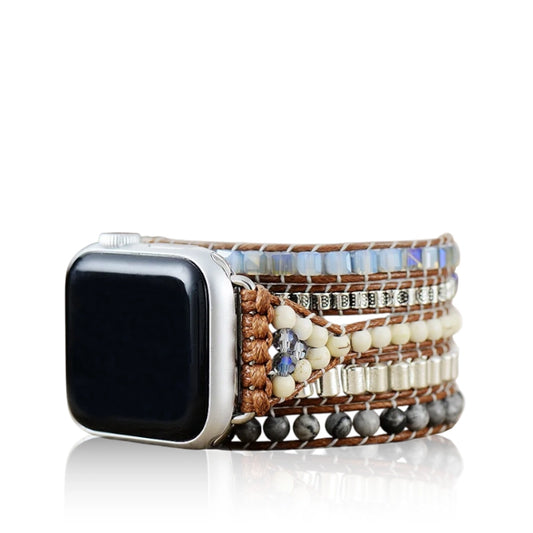 Calming Howlite Picasso Apple Watch Strap