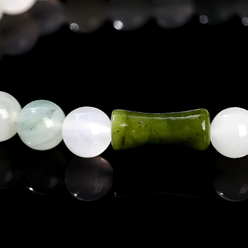 Ice Jade Bamboo Bracelet