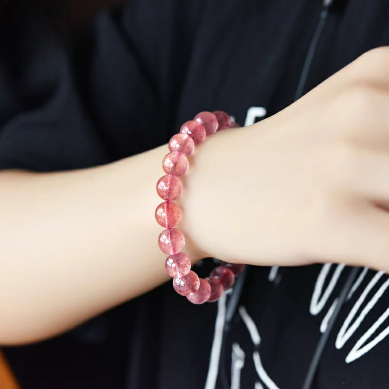 Strawberry Quartz Bracelet