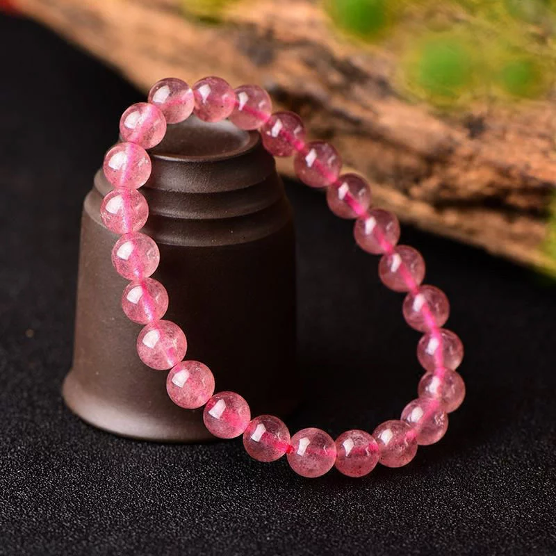 Strawberry Quartz Bracelet