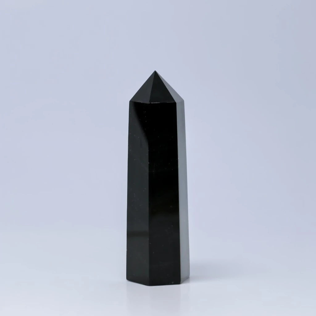 Obsidian Crystal Point