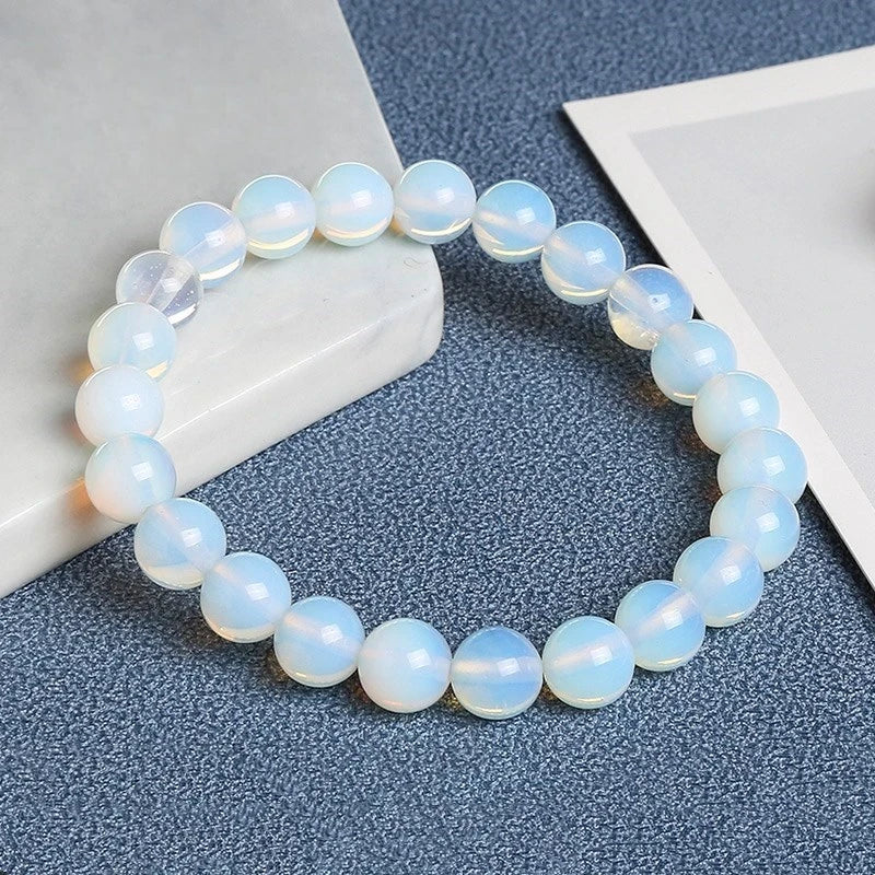 White Opal Bracelet