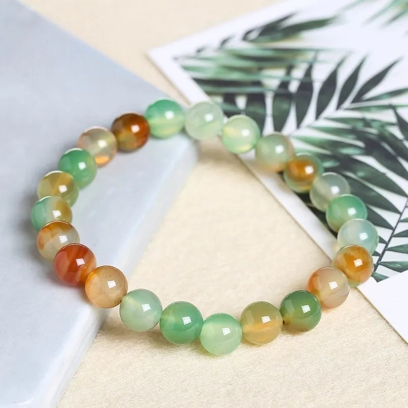 Peacock Agate Bracelet