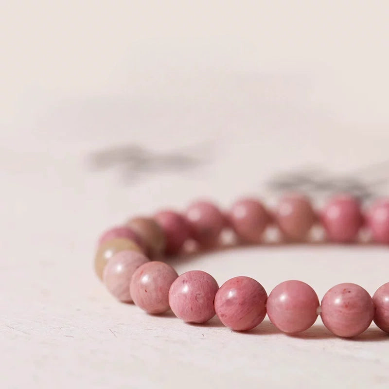 Pink Rhodonite Bracelet