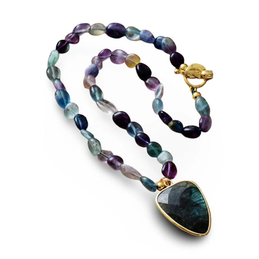 Rainbow Aura Necklace