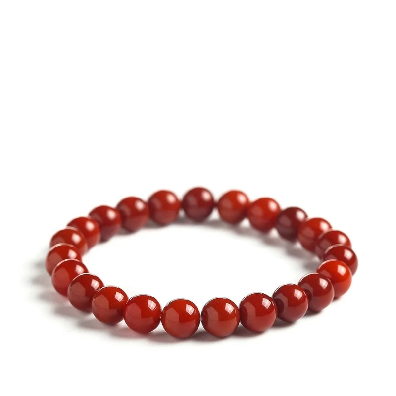 Courageous Red Agate Bracelet