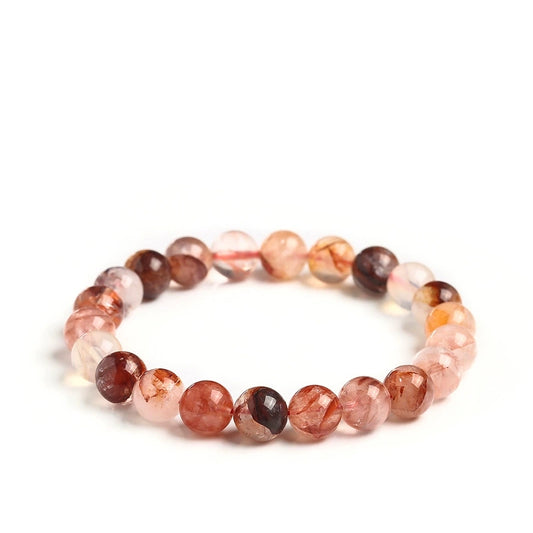 Red Hematoid Quartz Bracelet