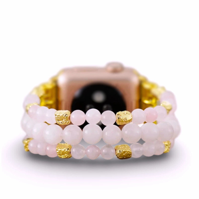 Rose Quartz Apple Watch Strap