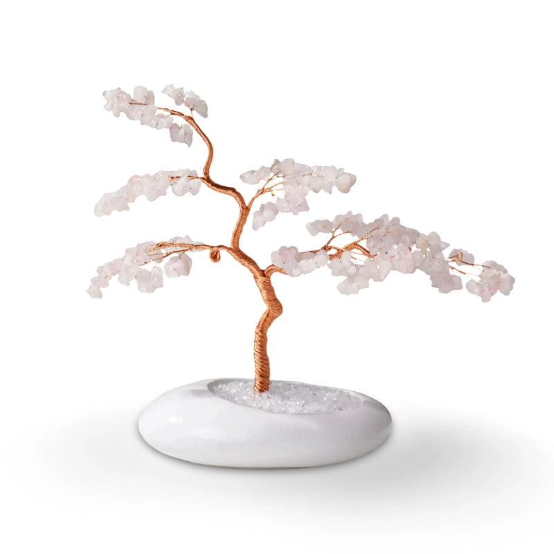 Rose Quartz Zen Bonsai