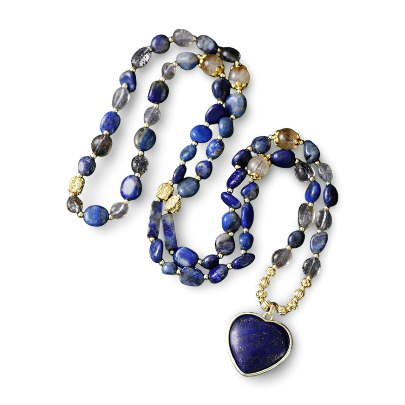 Royal Vintage Lapis Lazuli Necklace