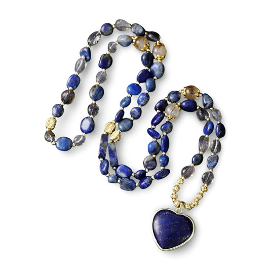 Royal Vintage Lapis Lazuli Necklace