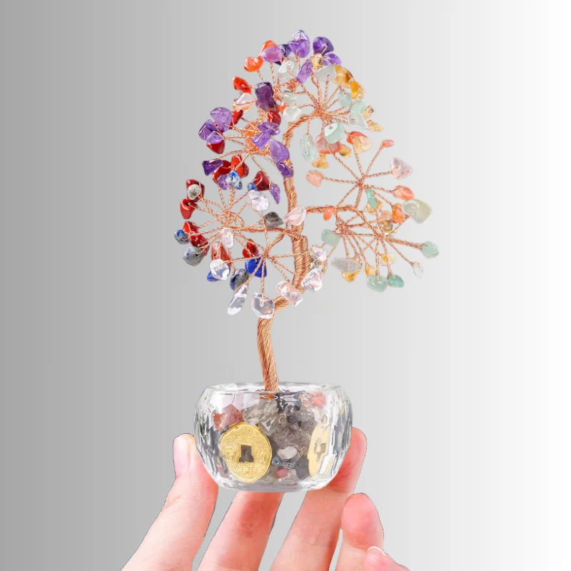 Seven Chakras Prosperity Tree