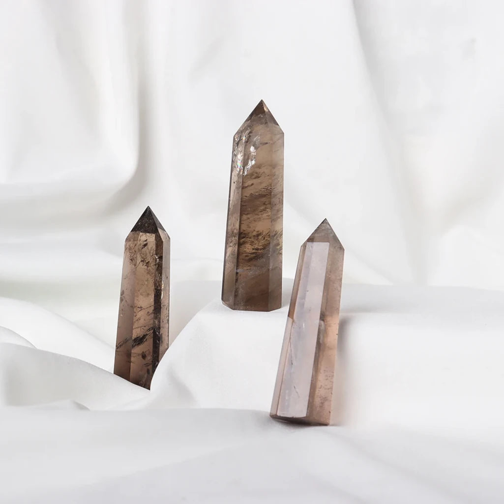 Smoky Quartz Crystal Point