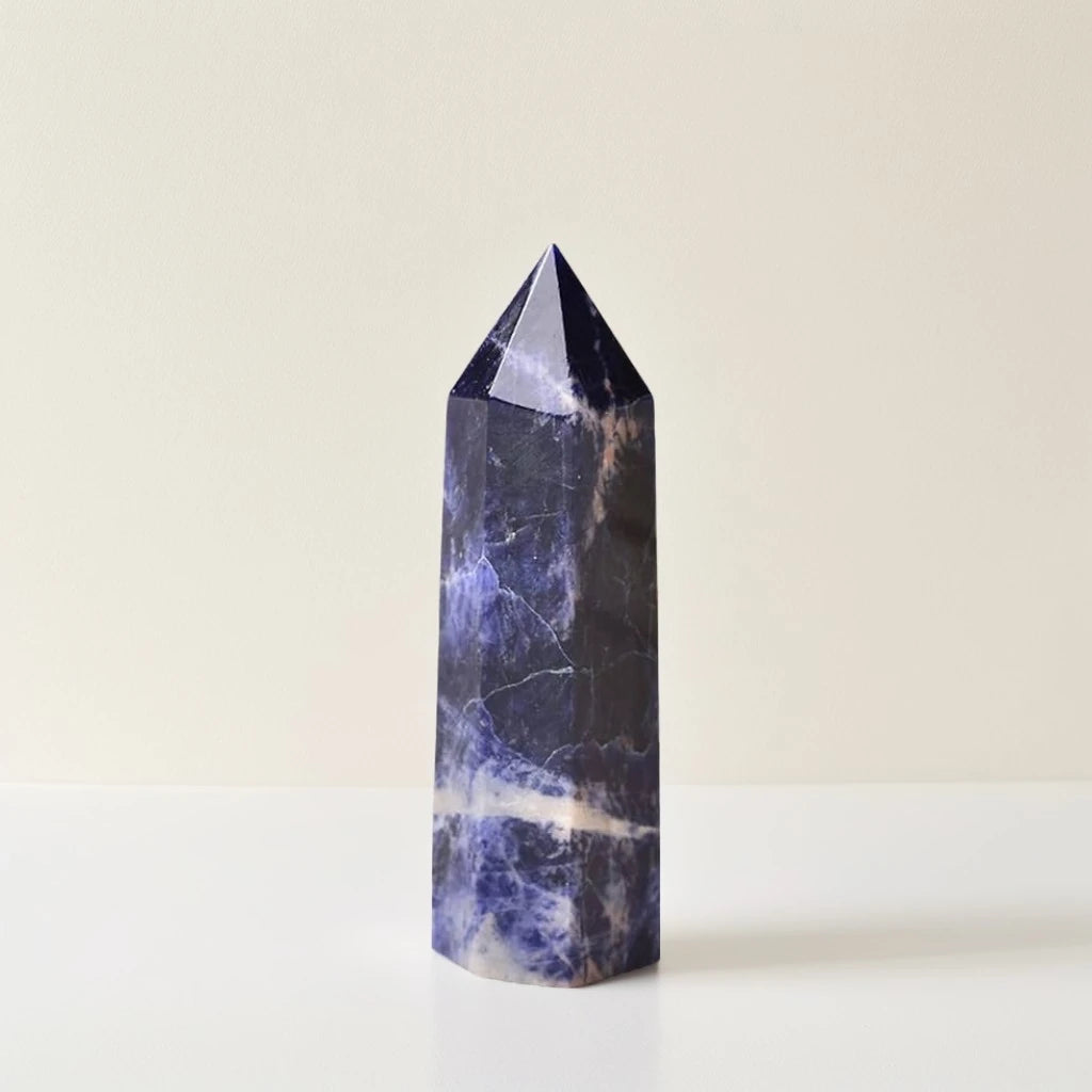 Sodalite Crystal Point
