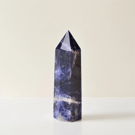 Sodalite Crystal Point