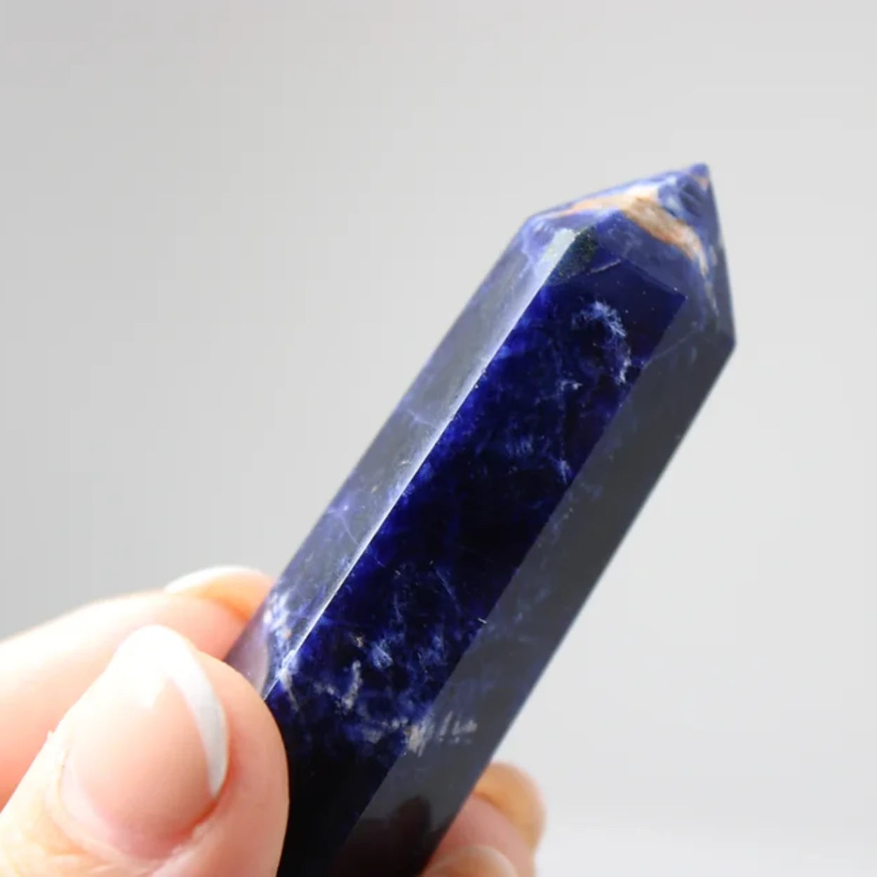 Sodalite Crystal Point