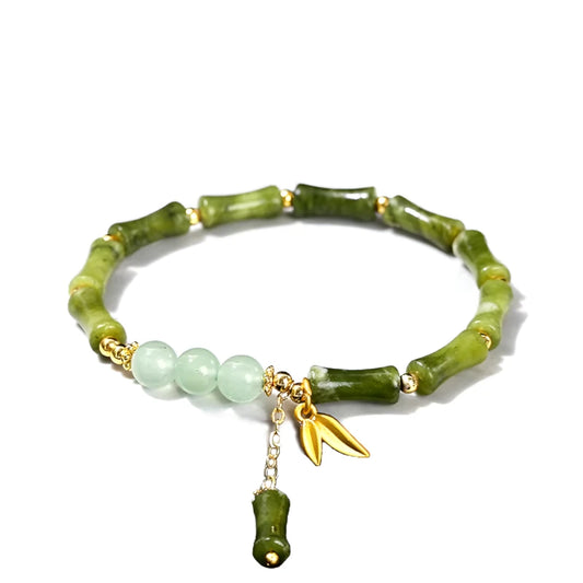 Southern Jade Bamboo Bracelet