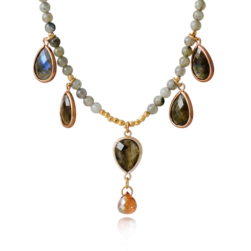 Spectral Droplets Necklace