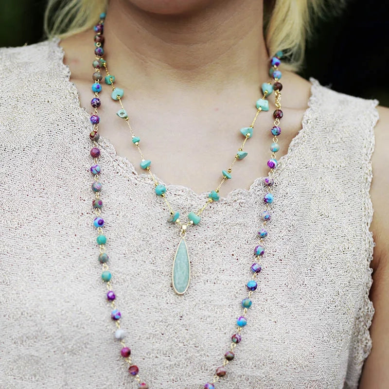 Teardrop Serenity Necklace