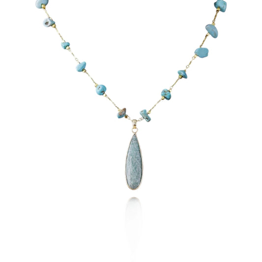Teardrop Serenity Necklace