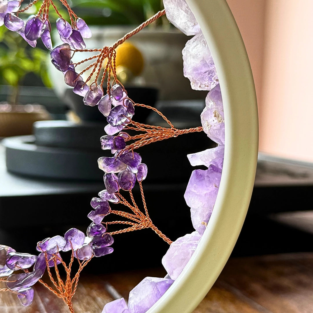 The Calming Forest - Amethyst Protection Night Lamp