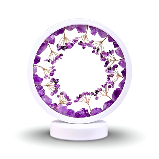 The Calming Forest - Amethyst Protection Night Lamp