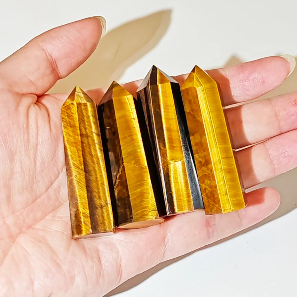 Tiger Eye Crystal Point