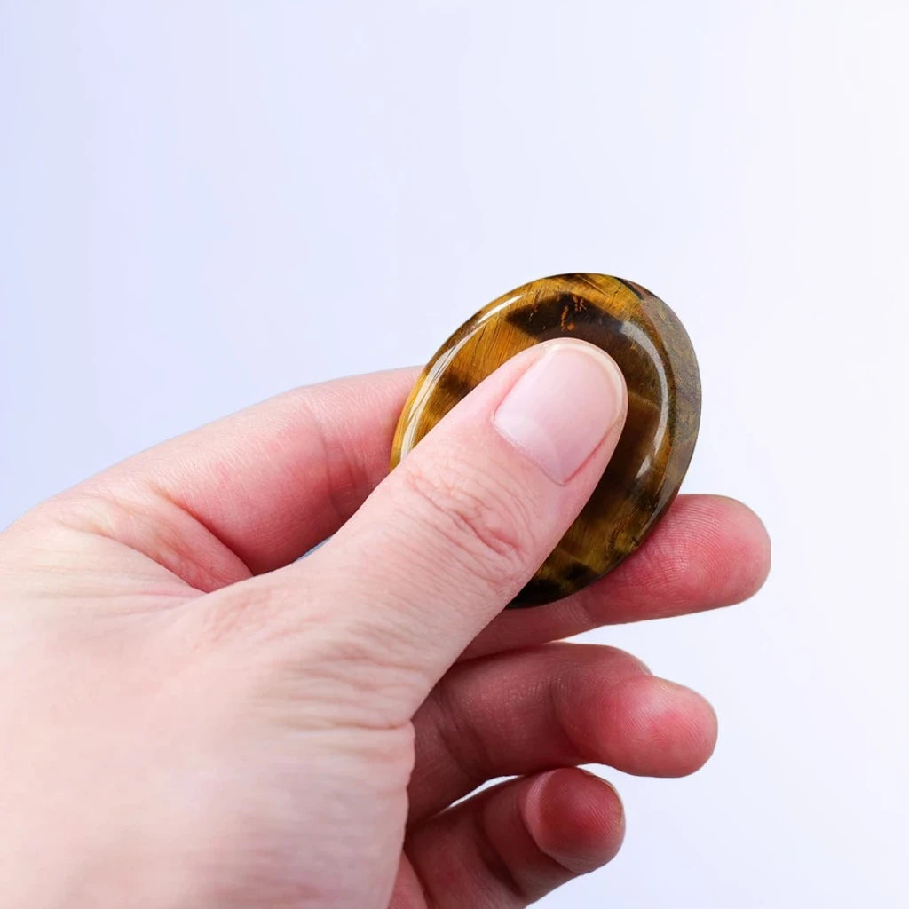 Tiger Eye Worry Stone