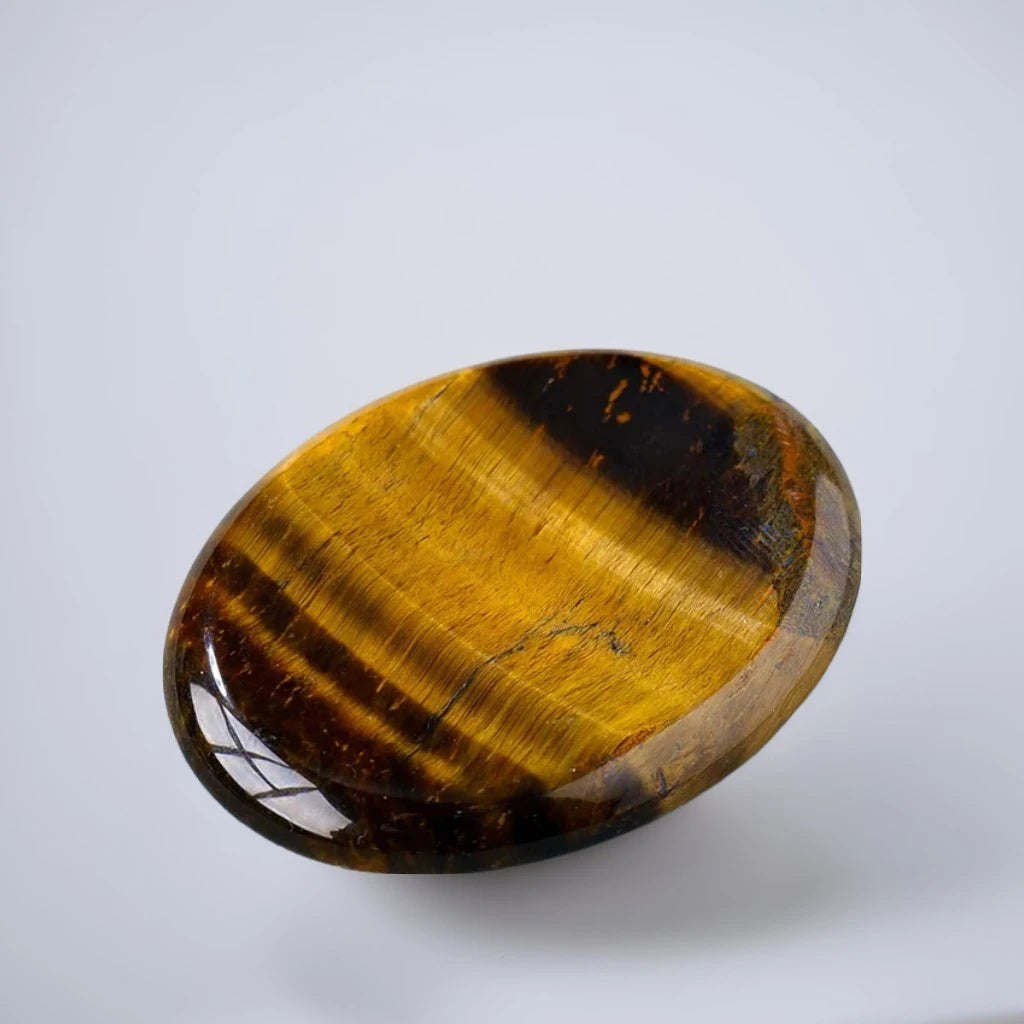 Tiger Eye Worry Stone