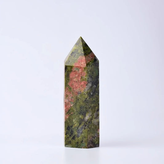 Unakite Crystal Point