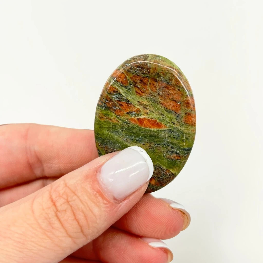 Unakite Worry Stone