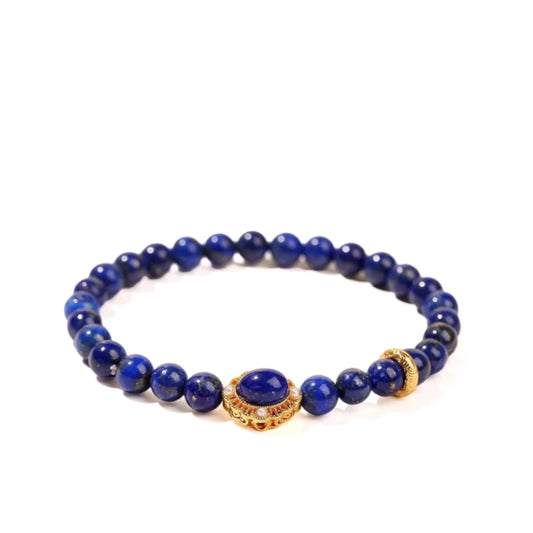 Vintage Lapis Lazuli Bracelet