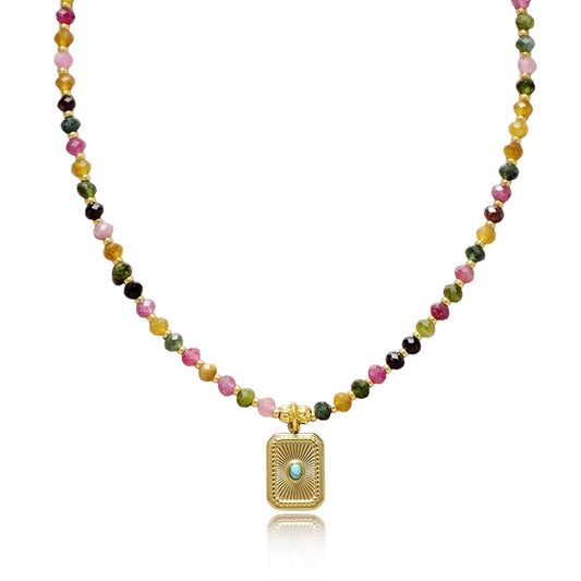 Vintage Tourmaline Choker Necklace