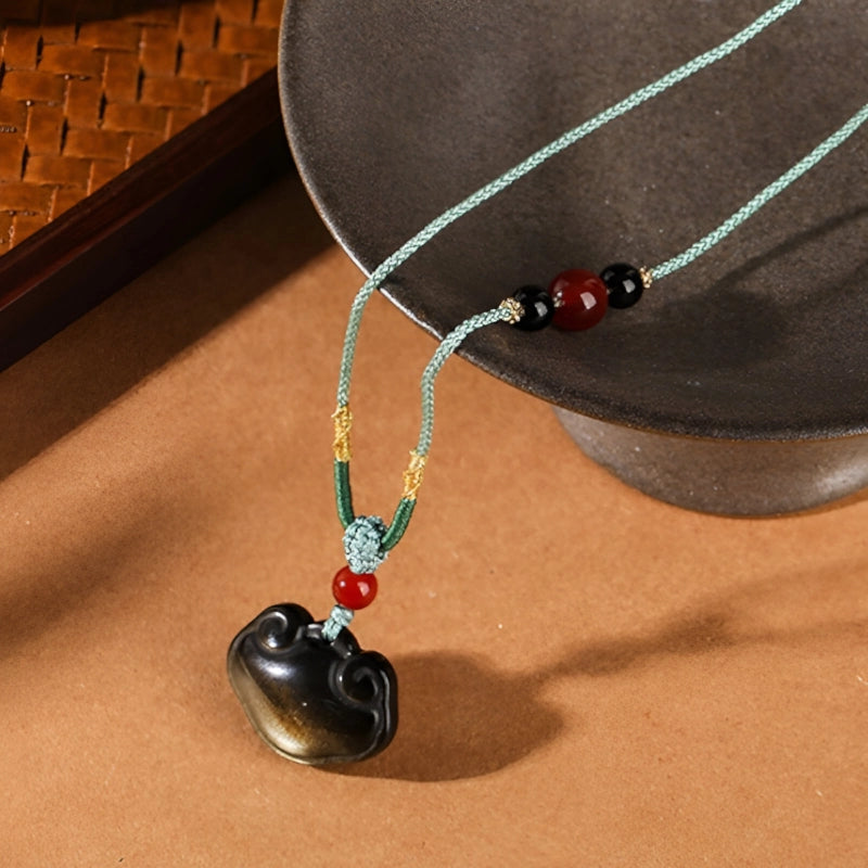 Wealth Ingot Necklace