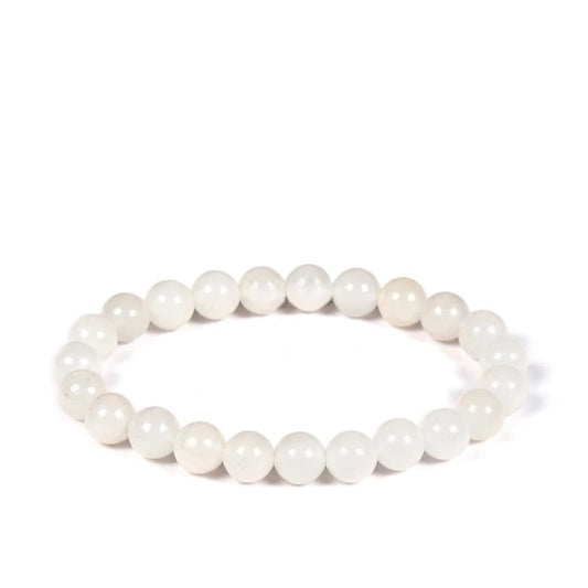 White Moonstone Bracelet