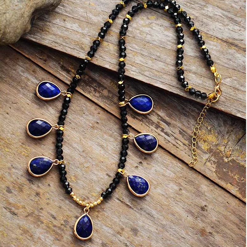 Wisdom's Descent Lazuli Necklace