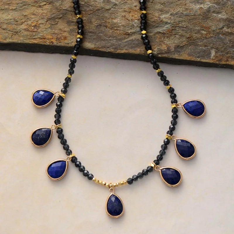 Wisdom's Descent Lazuli Necklace