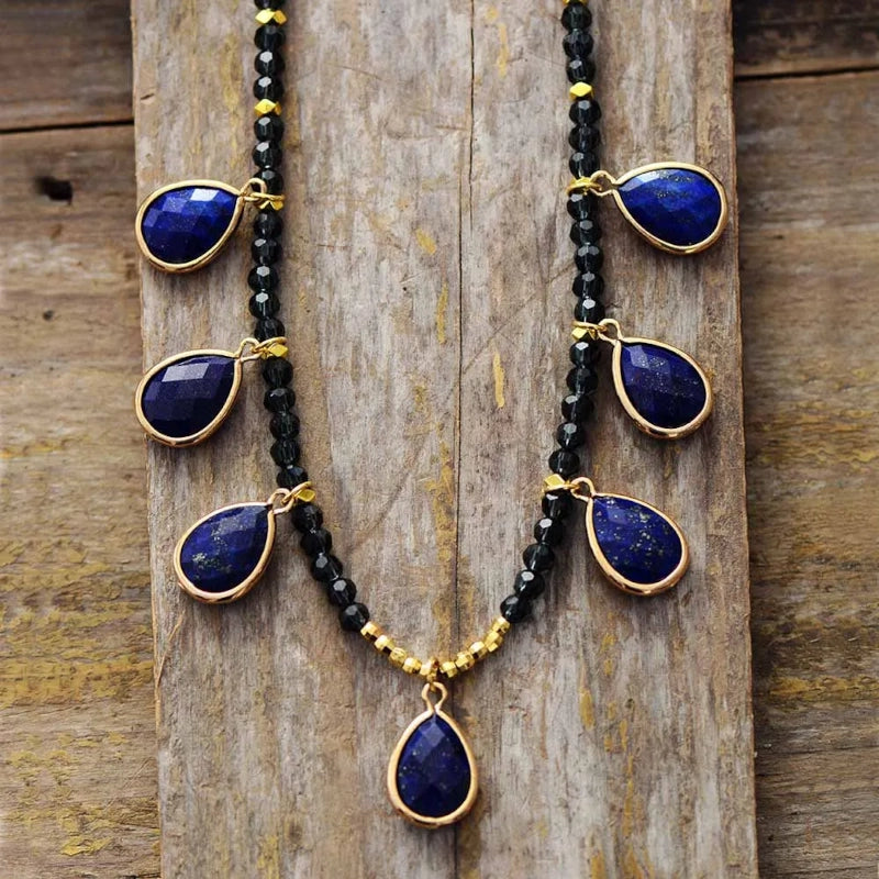 Wisdom's Descent Lazuli Necklace