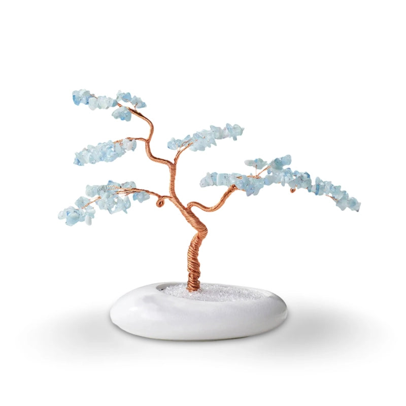 Aquamarine Zen Tree