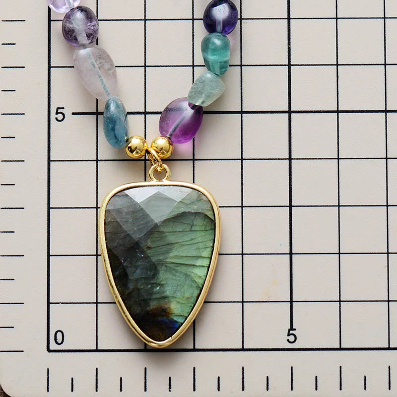 Rainbow Aura Necklace