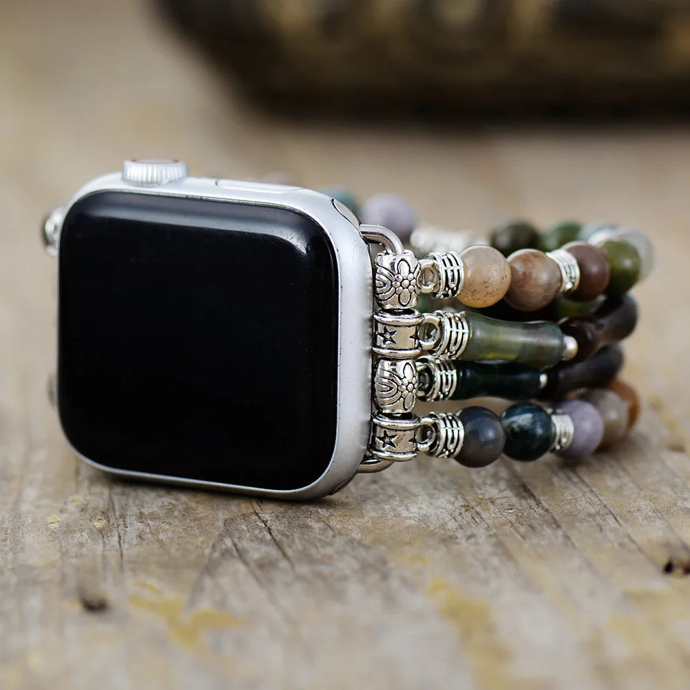 Indian Agate Apple Watch Strap