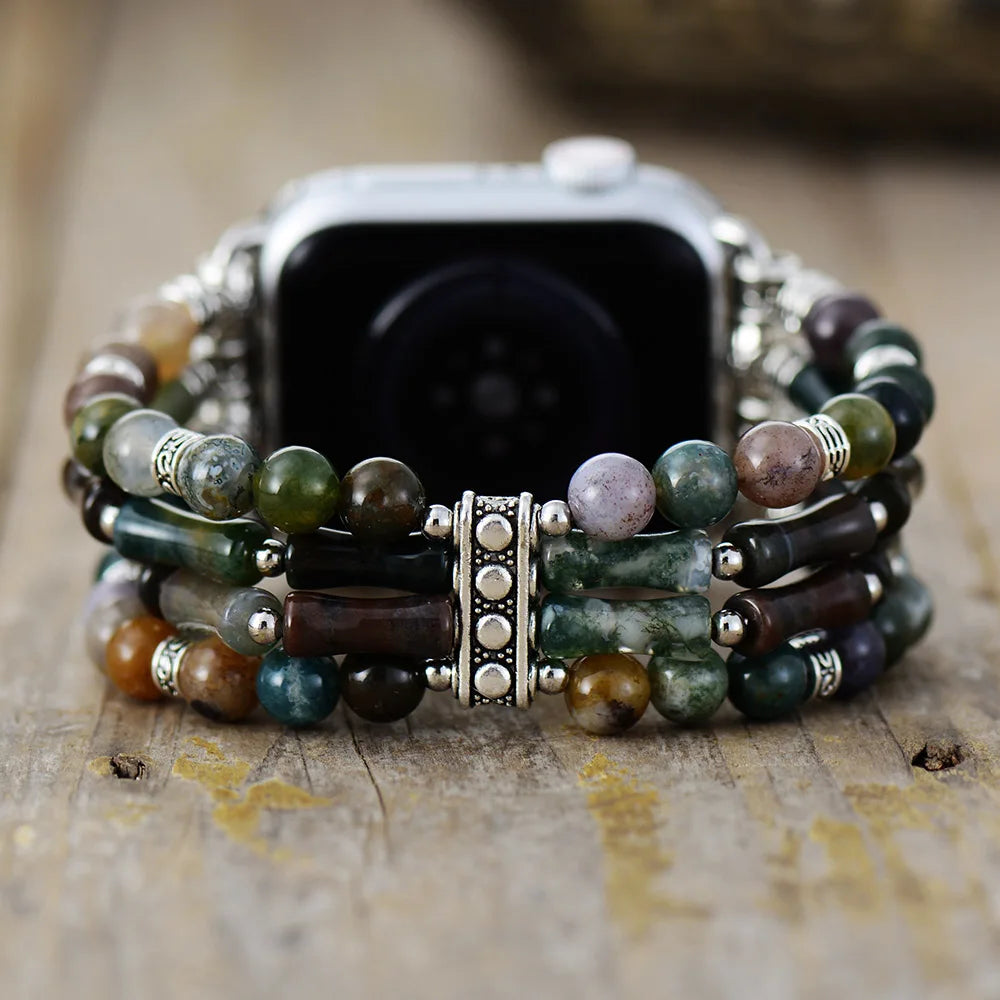 Indian Agate Apple Watch Strap
