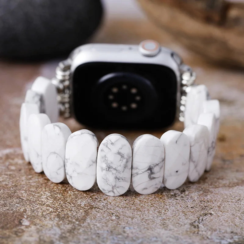 Soothing Howlite Apple Watch Strap