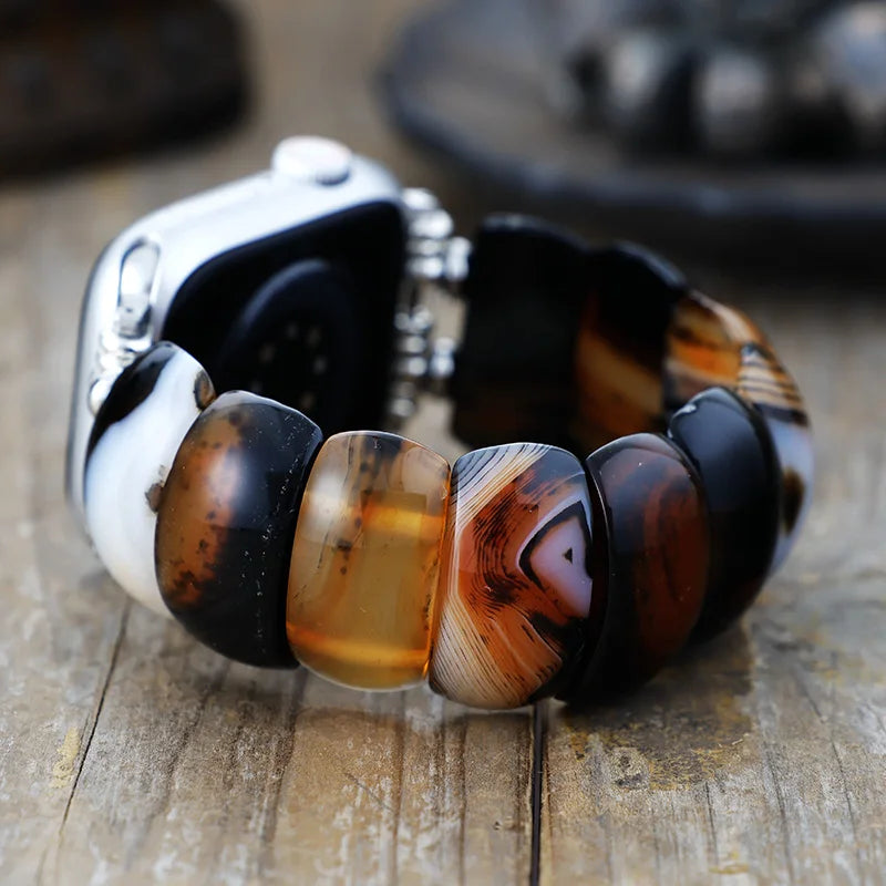 Grounding Agate Apple Watch Strap