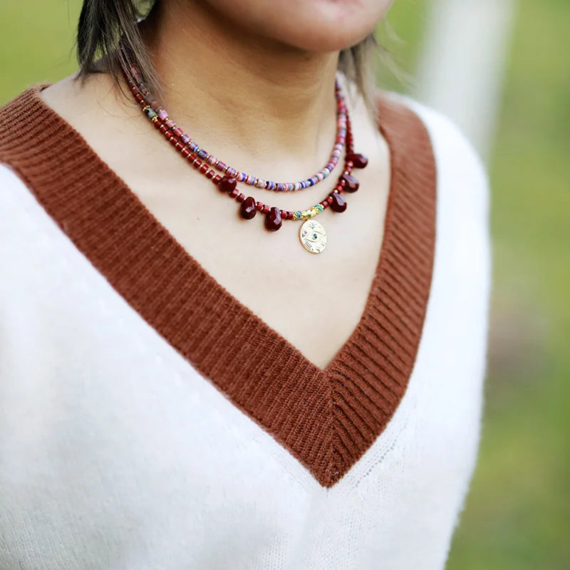 Desert Eye Talisman Necklace