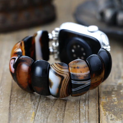 Grounding Agate Apple Watch Strap