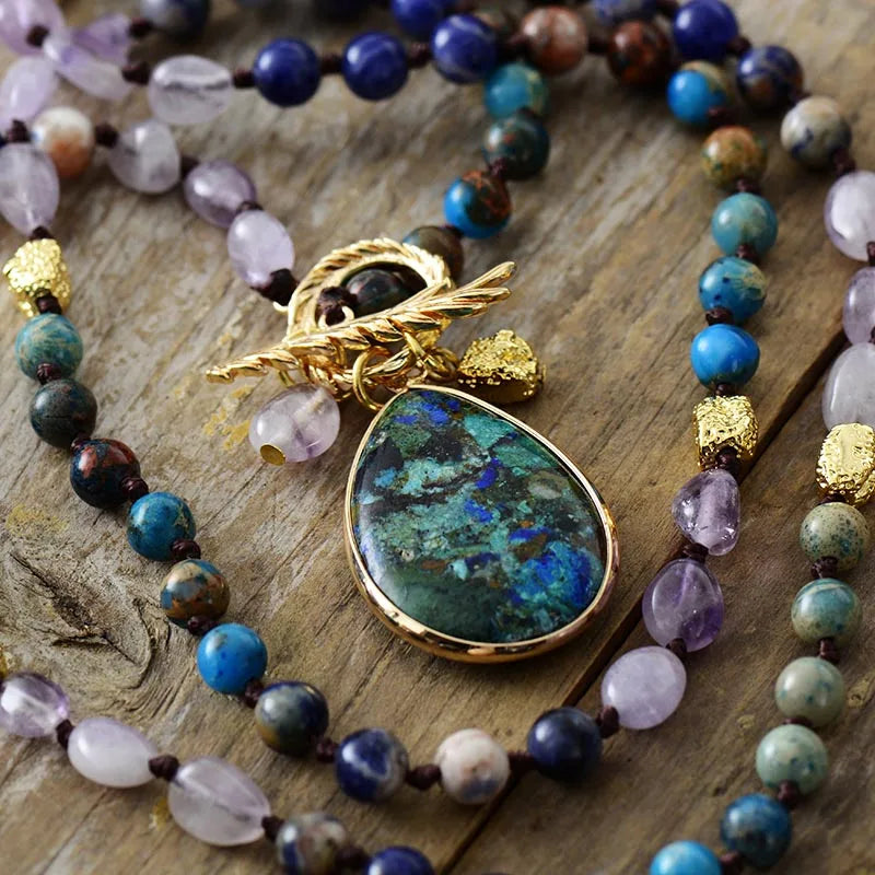Bohemian Jasper Dream Necklace