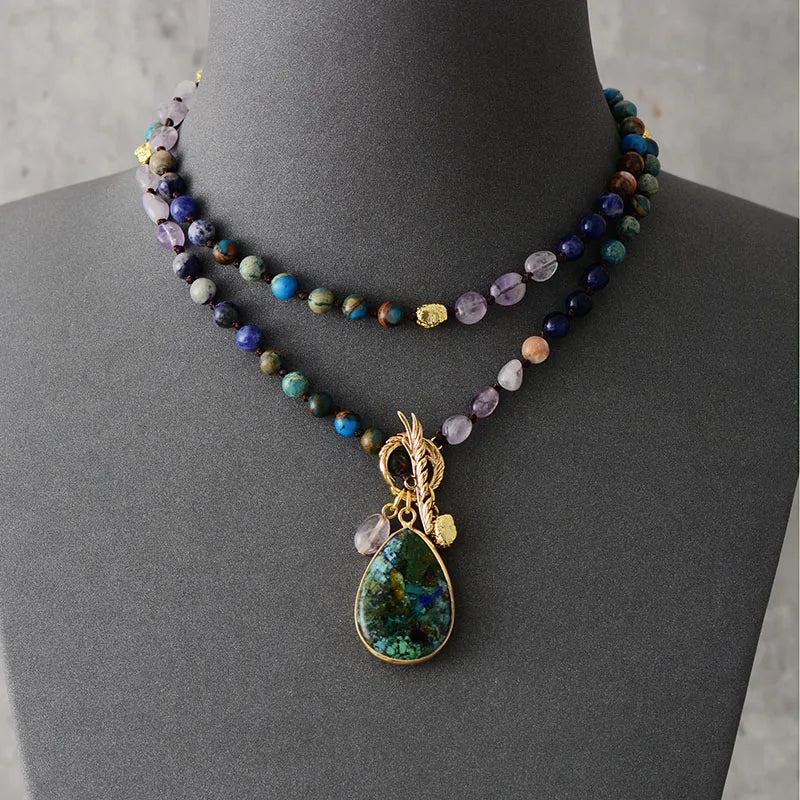 Bohemian Jasper Dream Necklace
