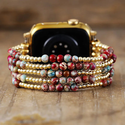 Timeless Jasper Apple Watch Strap